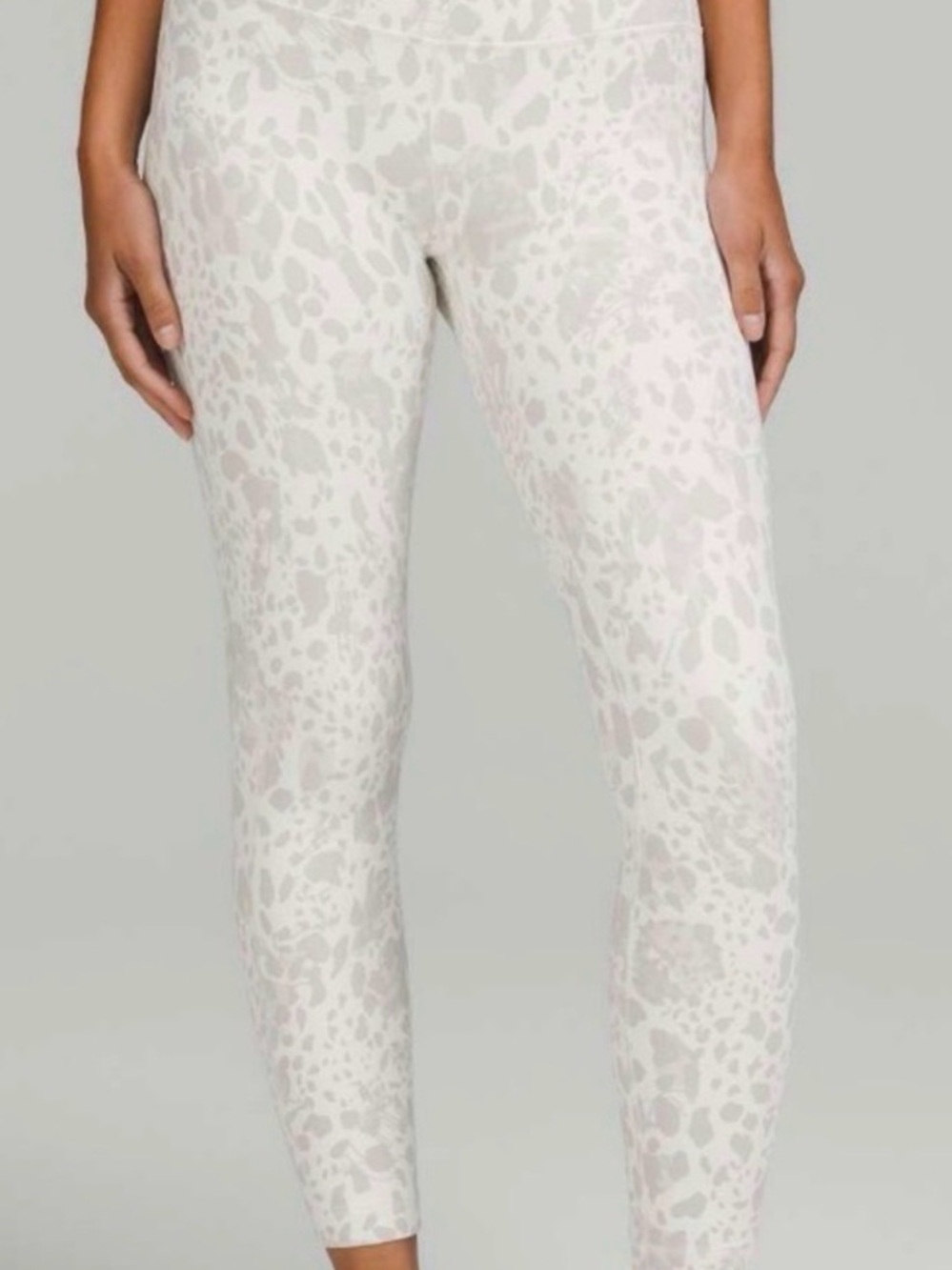 Lululemon 25” High Rise Align Leopard Print Leggings